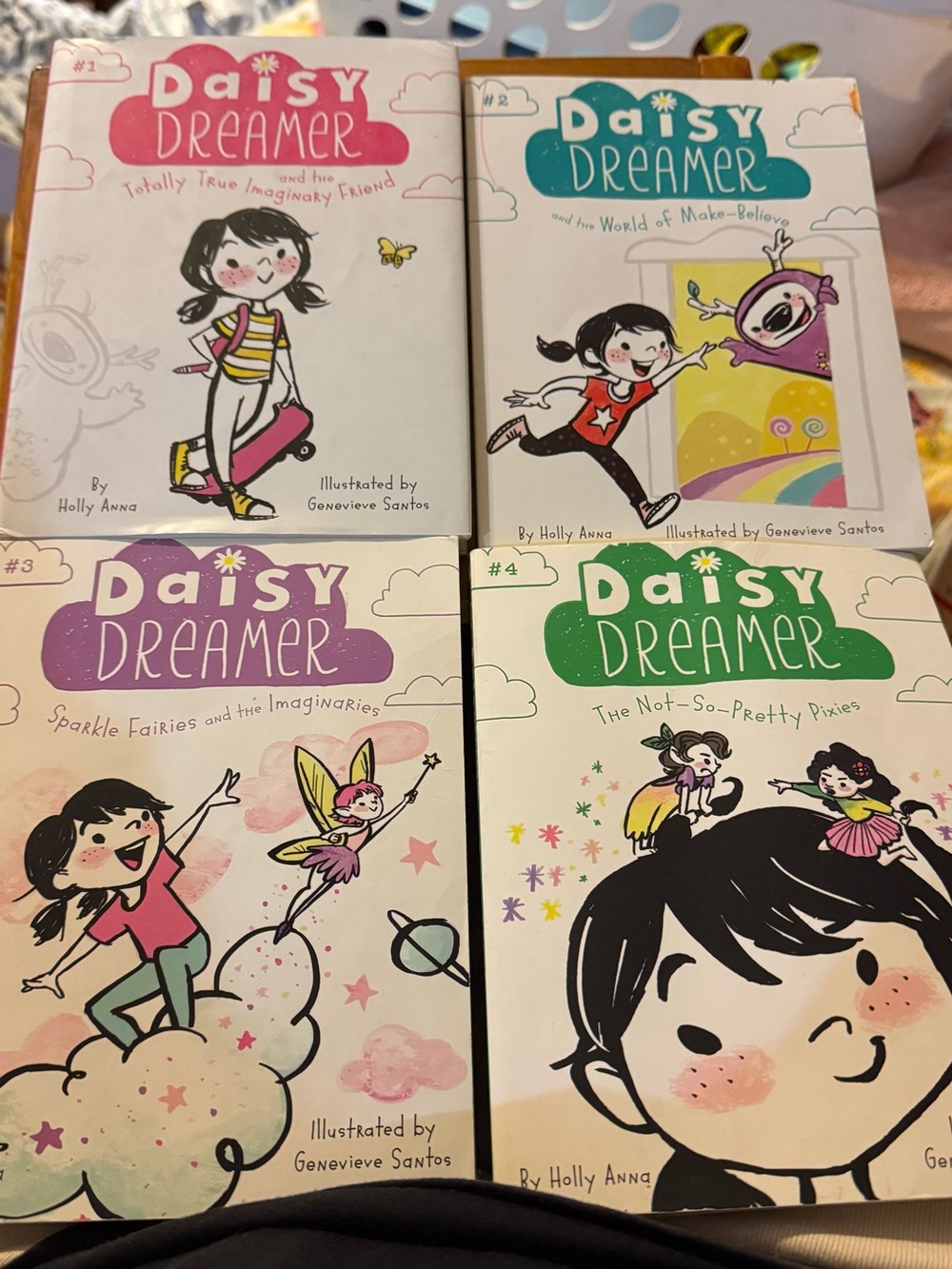 Daisy Dreamer by Holly Anna Books 1-4 Set Fairies Imaginary Pixies